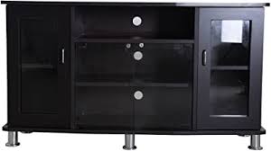 An incredibly interesting design, this hudson media cabinet is a gorgeous addition to a traditional home. Generic Hudson Mark Wooden Led Tv Cabinet Stand Media Unit Modern Entertainment Center Glass Door Multi Storage Console Table Amazon In Furniture