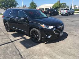 2019 Chevrolet Traverse With Gloss Black Wheels And Continental Tires Chevy Chevrolet Traverse Cvd Customvehicledesi Black Wheels Chevrolet Traverse Chevy