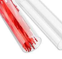 Clear Plastic Tubes - 3 x 36"
