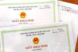 Thủ tục đăng ký khai sinh mới nhất