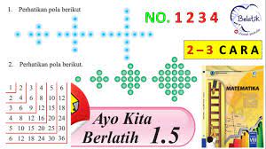 Kunci jawaban buku paket matematika kelas 8 smp kurikulum 2013. Ayo Kita Berlatih 1 5 Nomor 1 2 3 4 Kelas 8 Smp Mts Semester 1 Pola Bilangan Paket Bse Revisi 2017 Youtube