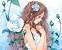 Female Blue Eyes Medium Brown Hair Anime