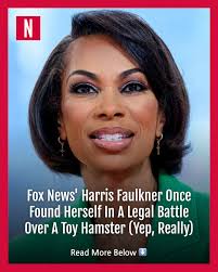 Harris Faulkner wasn't flattered when she learned that she shared her name  with a tiny plastic hamster. Here's how the legal battle over the moniker  turned out.