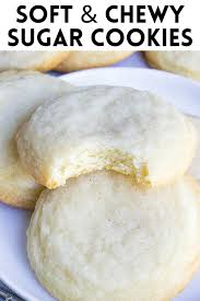 Soft Chewy Sugar Cookies Kathryn S Kitchen Recipe Chewy Sugar Cookies Chewy Sugar Cookie Recipe Sugar Cookies