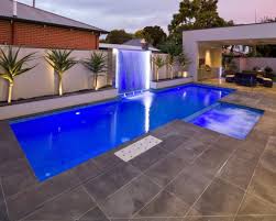 Awesome 45 Super Cool Backyard Design You Can Take It For Some Ideas Https Decoraiso Com Index Php 2 Modern Pools Swimming Pool Lights Concrete Swimming Pool