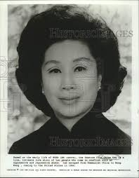 1990 Press Photo Nora Lam, "China Cry" movie based of her story