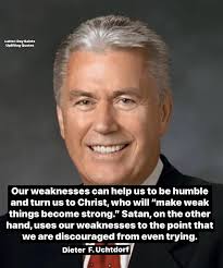 REFLECTION OF THE DAY "THEN I WILL MAKE WEAK THINGS BECOME STRONG" "THEN I  WILL MAKE WEAK THINGS BECOME STRONG" is a powerful divine promise that  reminds us of God's love and
