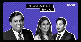 Reliance industries has announced that the reliance agm 2021 will take place on june 24 and jio 5g phone, 5g rollout & jiobook are expected. 4freyszs0dxcfm