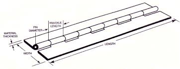 hinge manufacturer continuous hinges stainless and