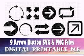 Download Arrow Silhouette Icon Bundle Graphic By Digitalprintableme Creative Fabrica PSD Mockup Templates