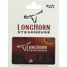 Each time you use it, we'll deduct that amount from the balance until you've used the full balance of the card. Longhorn Gift Card 25 Gift Cards Brown S Markets