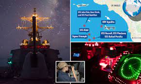 Swarms Of Flashing Tic Tac Shaped Ufos Chased Four Us Navy Destroyers Daily Mail Online