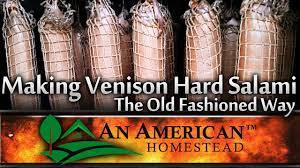 2 tablespoons liquid smoke shopping list. Making Venison Hard Salami The Old Fashioned Way Youtube