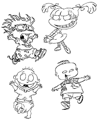 Is a sequel series torugrats, produced by klasky csupo. Rugrats All Grown Up Coloring Pages Dil