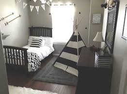 Black And White Themed Bedroom For Girls Gray Black White Gold Boy Room In 2020 Big Boy Room Big Boy Bedrooms Toddler Rooms