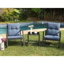I was looking for lightweight and comfortable chairs that fold or stack and these fit the bill. Balkene Home Morgan Resin Wicker Stacking Patio Dining Chair 4 Pack In Mocha Walmart Com Walmart Com
