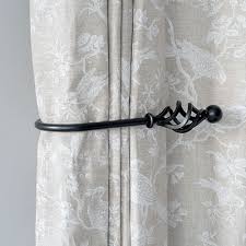 Tiebacks are available in nearly as many different styles and colors as your curtains are. Curtain Holdbacks Tie Backs Curtain Poles Jim Lawrence