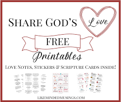 Below are a few coloring pages in pdf and jpg format. Free Printables God S Love Notes Stickers Scripture Memory Cards Like Minded Musings