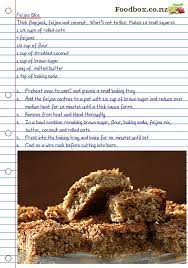 Feijoa Anzac Cookie Feijoa Fejoa Recipes Fruit Recipes