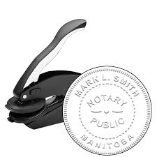 Canadian notary has been providing reliable, convenient, and economical notary public services to individuals, businesses and institutions across the greater toronto area for over 9 years. Manitoba Canada Notary Seal Stamp Simply Stamps