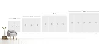 Wallpaper Mural Giraffe amongst the Trees, 128x96 cm