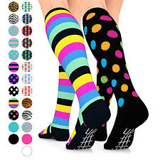 Go2socks Go2 Compression Socks For Women Men Nurses Runners 15 20 Mmhg Medium Medical Stocking Maternity Travel Best Performance Recovery