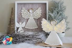 Download Layered Christmas Angel Special Heart Studio