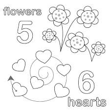 Counting Number 5 Coloring Page Coloring Pages Turtle Coloring Pages Mandala Coloring Pages