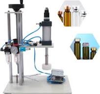 Miumaeov Pneumatic Capping Machine,Bottle Cap Screw Capping 0-11.81 inches  Bottle Height, Capper Metal Crimper for Wine Bottle Sealing