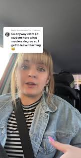 Degrees for Teachers Leaving Education