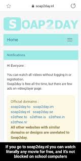 Maybe you would like to learn more about one of these? Soap2day Nl Home Notifications Hi Everyone You Can Watch All Videos Without Logging In Or Registration Soap2day Is Free All The Time But There Are Few Ads On Videoplayer Page Official Domains