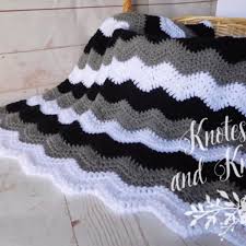 Black And White Crochet Baby Blanket Pattern Pin On All Things Crochet