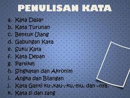 Lalu, mengapa berubah jadi nomor? Aturan Penulisan Kata Dan Unsur Serapan Ppt Download