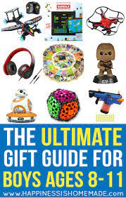 Age 9 age 10 age 11. The Best Gift Ideas For Boys Ages 8 11 Happiness Is Homemade