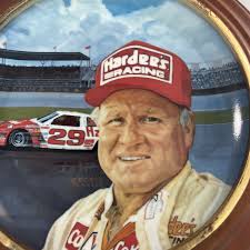 Cale Yarborough 1988 Memory Lane Plate NASCAR Collector Plate wood frame  Limited