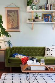Green Sofas Are Calm Cool Collected Girlfriend Is Better Living Decor Home Decor Green Sofa