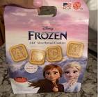 Frozen Abc Shortbread Cookies