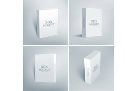 Download Software Packaging Box Mockup Creative Illustrator Templates Creative Market