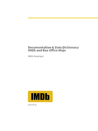 A documentary feature film about the biggest global corruption scandal in history, and the hundreds of journalists who risked their lives to break the story. Documentation Data Dictionary Imdb And Box Office Mojo Json Identifier