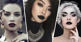 Red hair is often accompanied by fair skin. How To Wear Black Lipstick Look Like A Total Badass