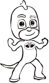 Dibujos para imprimir y colorear. Pjmasks Para Colorear Pintar E Imprimir