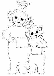 Teletubbies Coloring Pages And Pictures Toddlers Love Print Color Craft Teletubbies Colours Coloring Books Elmo Coloring Pages