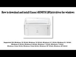 Download drivers, software, firmware and manuals for your lbp6000. Canon I Sensys Lbp6000b Driver Download