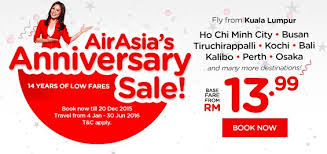 Hurray, airasia free seats promotion is here! Airasia Anniversary Sale Promotion Airasia Promotions