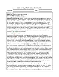 Inductive And Deductive Reasoning Lesson Plan