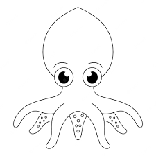 Desenho De Polvo Para Colorir Para Criancas Vetor Premium