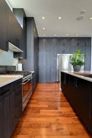 Kitchen Rift Oak Cabinets Floor To Ceiling Cabinets Minimal As To Not Overpower Space Kitchen Design Kitchen Cabinet Design Kitchen Floor Plans