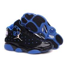 Retro 13 Black And Blue Tiffany Replica Air Jordans Retro Air Jordans Jordan 13 Black