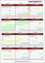 Now you can access ramadan timing 2021 for all sects living in pakistan. Muslim Islamic Calendar 2021 Hijri Calendar 1443 Printable The Calendar
