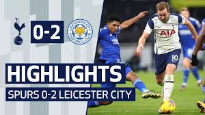 King power stadium (leicester, leicestershire). Highlights Spurs 0 2 Leicester City Youtube